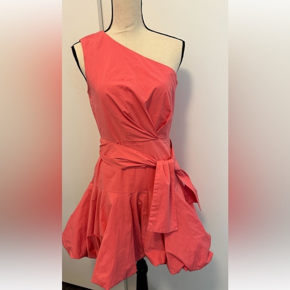 Derek Lam Dresses & Skirts - Coral One Shoulder Puff Dress" by Derek Lam 10 Crosby